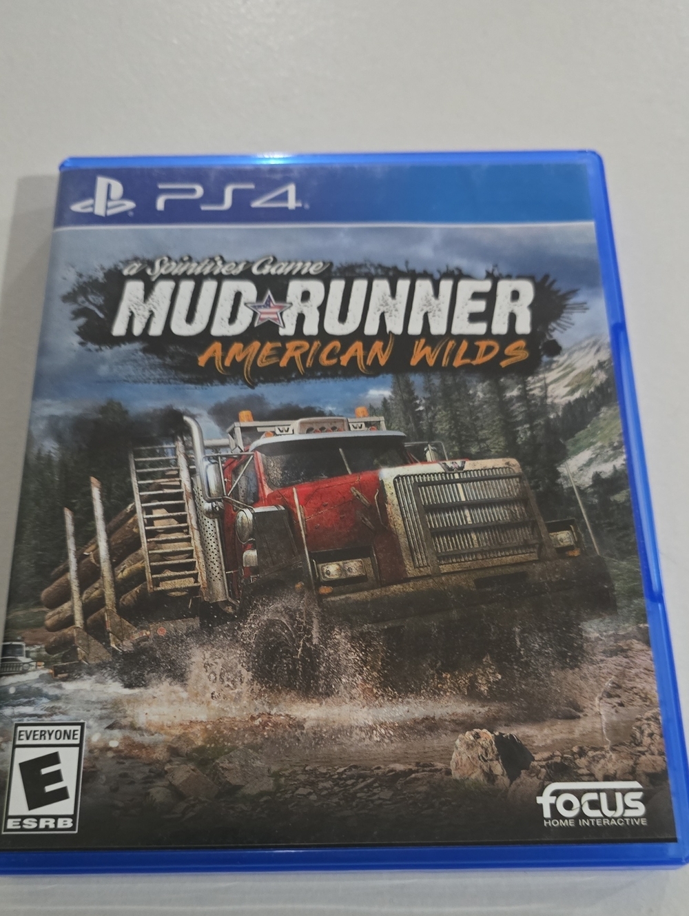 MudRunner: American Wilds PS4 Game - Red Cover
